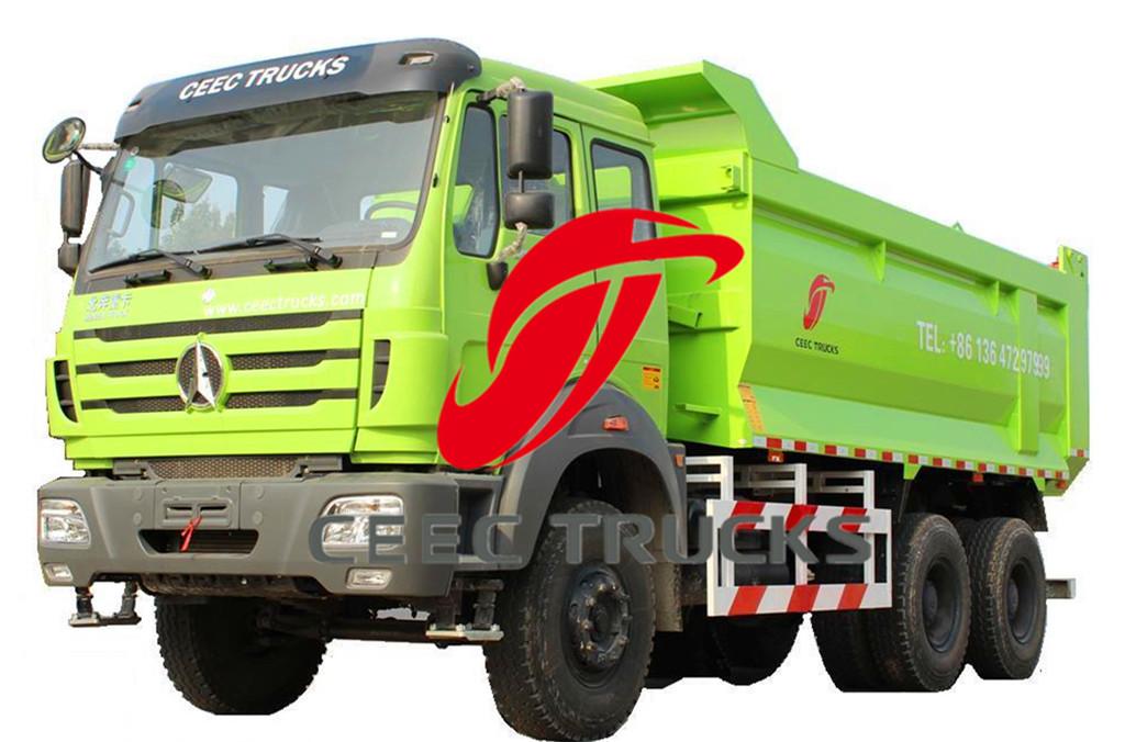 beiben 2538 tipper truck with T type cargo box beiben 2538 tipper truck with T type cargo box