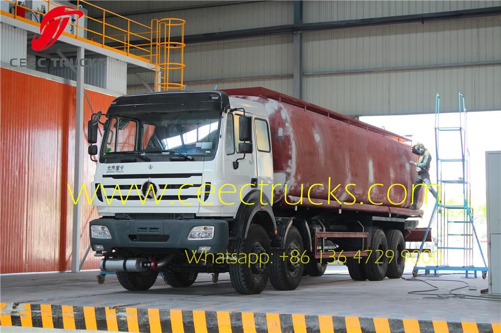 Beiben 40 CBM fuel trucks producing Beiben 40 CBM fuel trucks producing