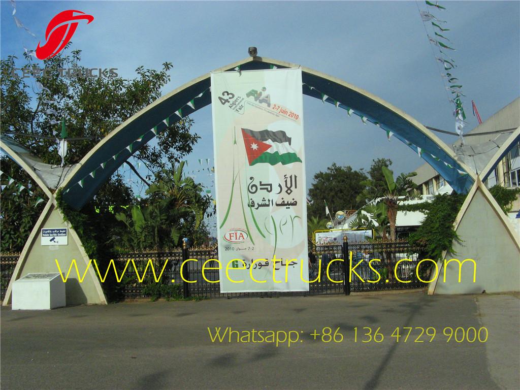 CEEC TRUCKS on Algiers International Fair