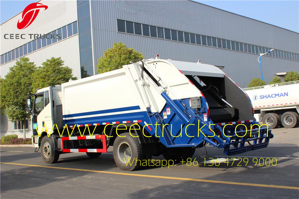 FAW 10-12 CBM garbage compactor trucks producer