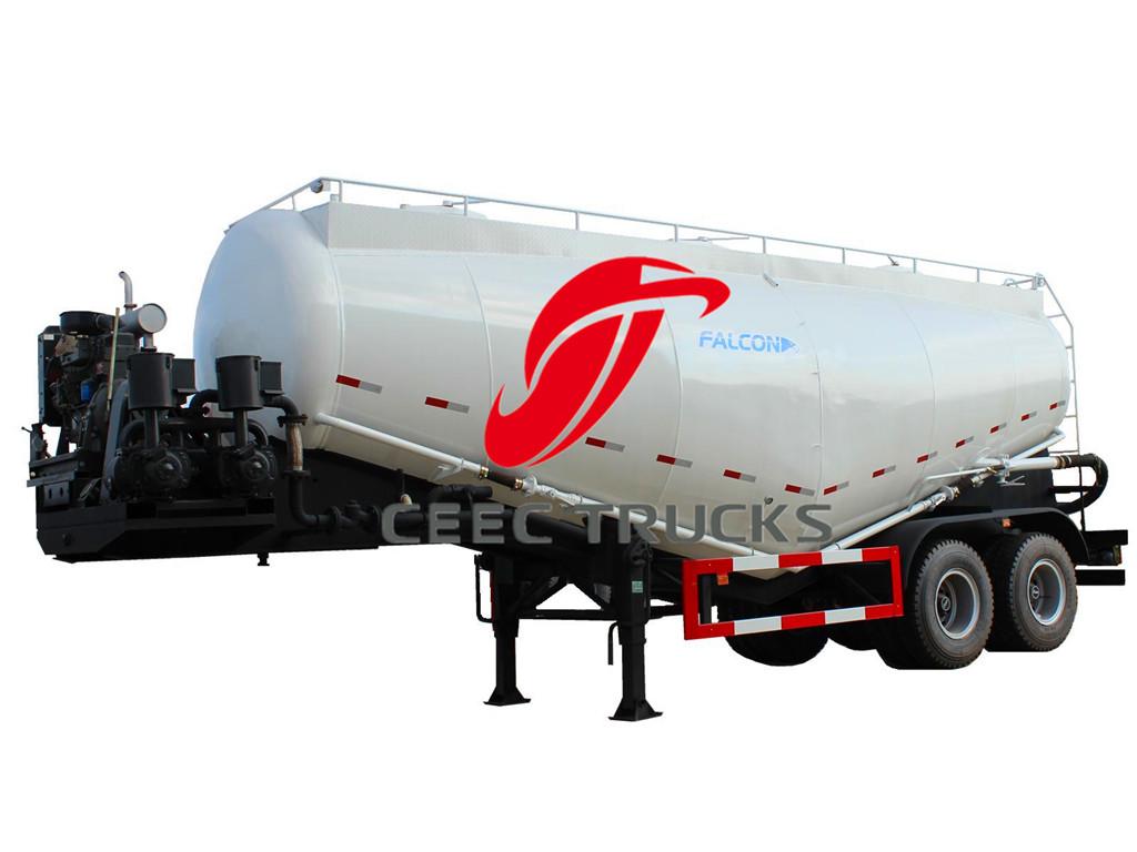 30CBM 2 axle bulk cement tanker trailer 30CBM 2 axle bulk cement tanker trailer
