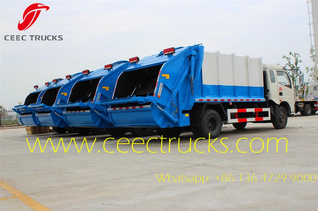 8 m&Acirc;&sup3; garbage compactor trucks