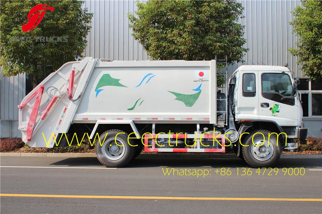 ISUZU 12 CBM rubbish collection compactor truck