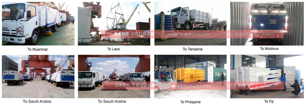 ISUZU road sweeper truck export review ISUZU road sweeper truck export review
