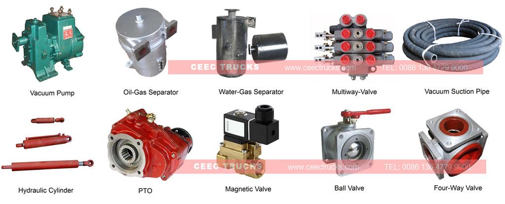 Parts for Cesspit emptier Parts for Cesspit emptier