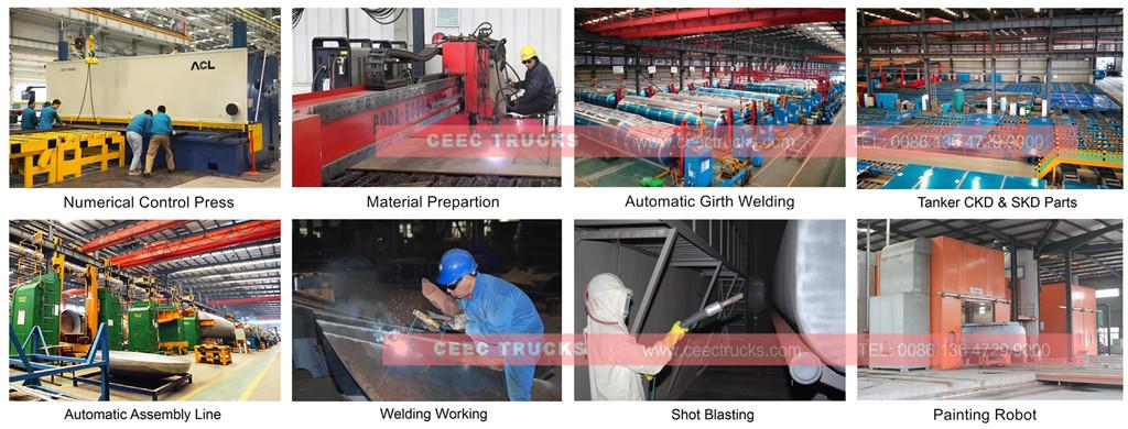 Factory display for Cesspit emptier Factory display for Cesspit emptier