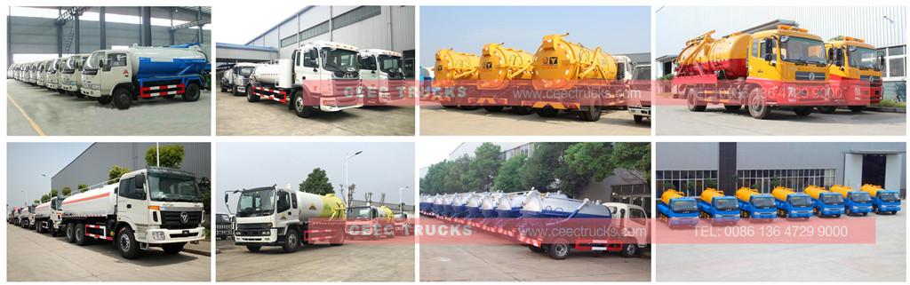 Factory stock for Cesspit emptier Factory stock for Cesspit emptier