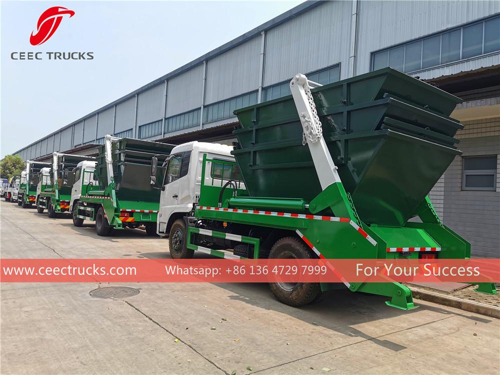 dongfeng skip bin loader dongfeng skip bin loader