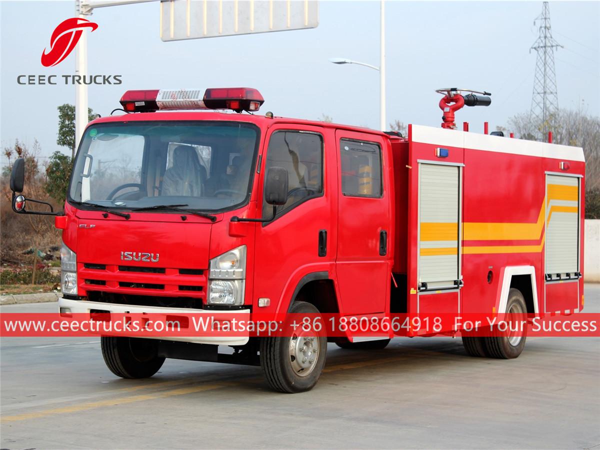 ISUZU Water-foam tanker fire truck ISUZU Water-foam tanker fire truck