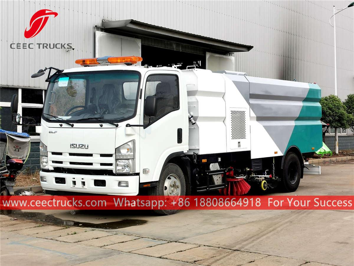 ISUZU Truck mounted street sweeper ISUZU Truck mounted street sweeper
