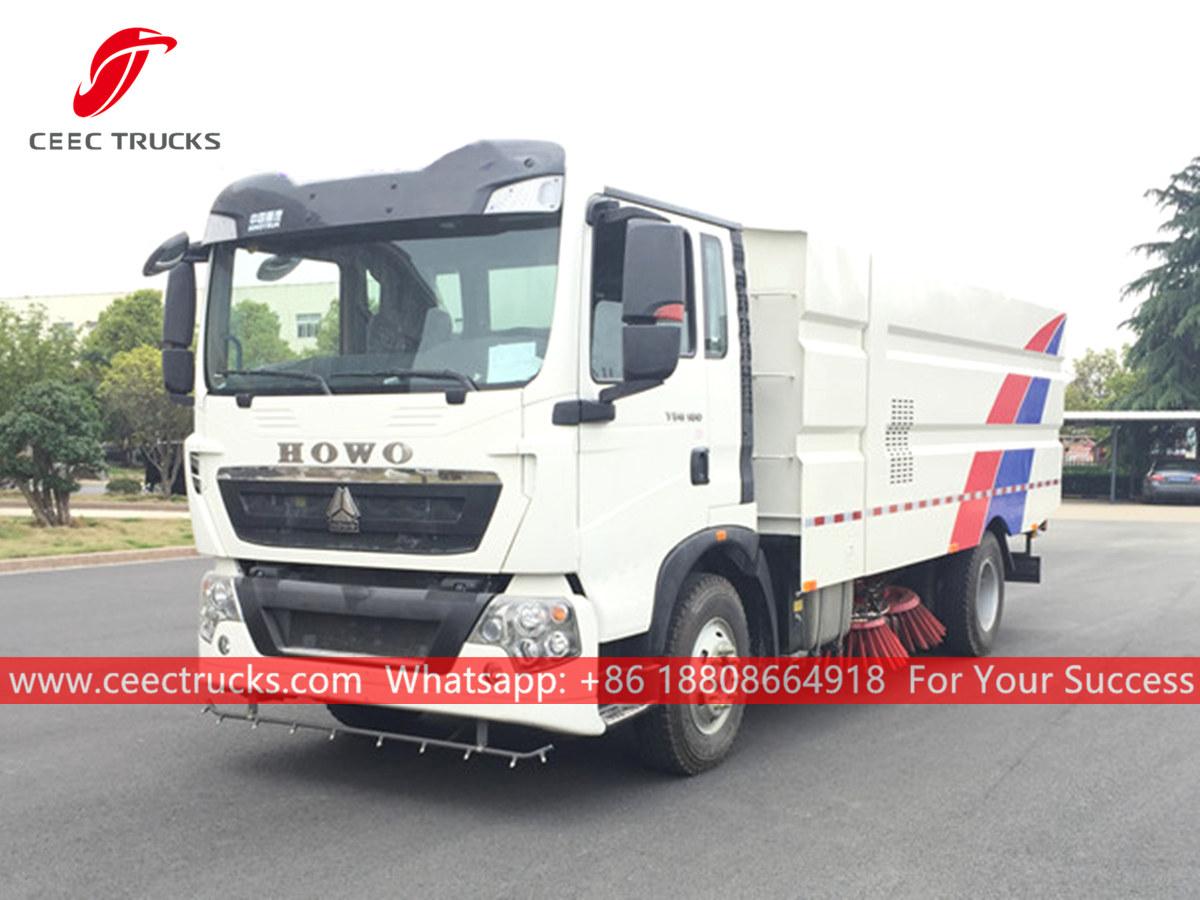Truck mounted street sweeper Truck mounted street sweeper