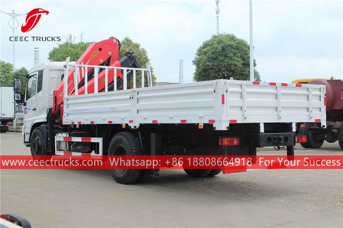 Boom crane truck Dongfeng Boom crane truck Dongfeng