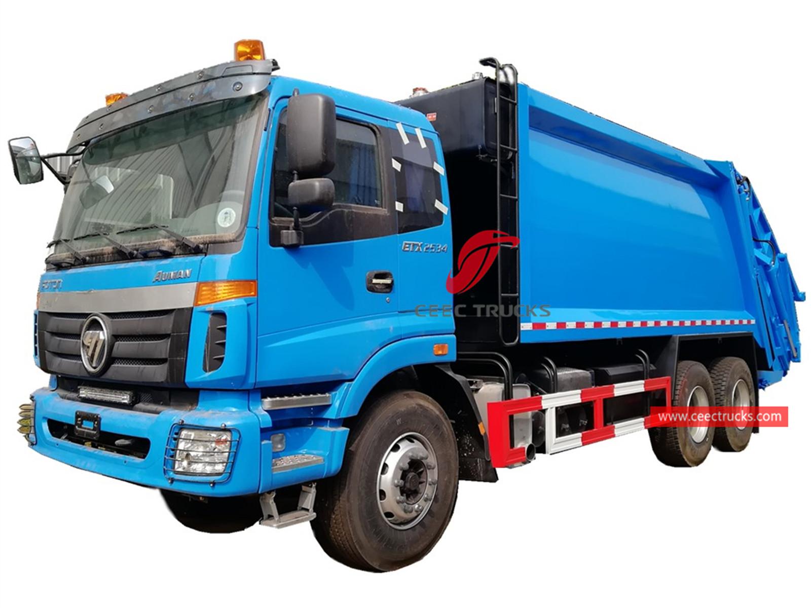 FOTON 6&Atilde;4 trash compactor truck