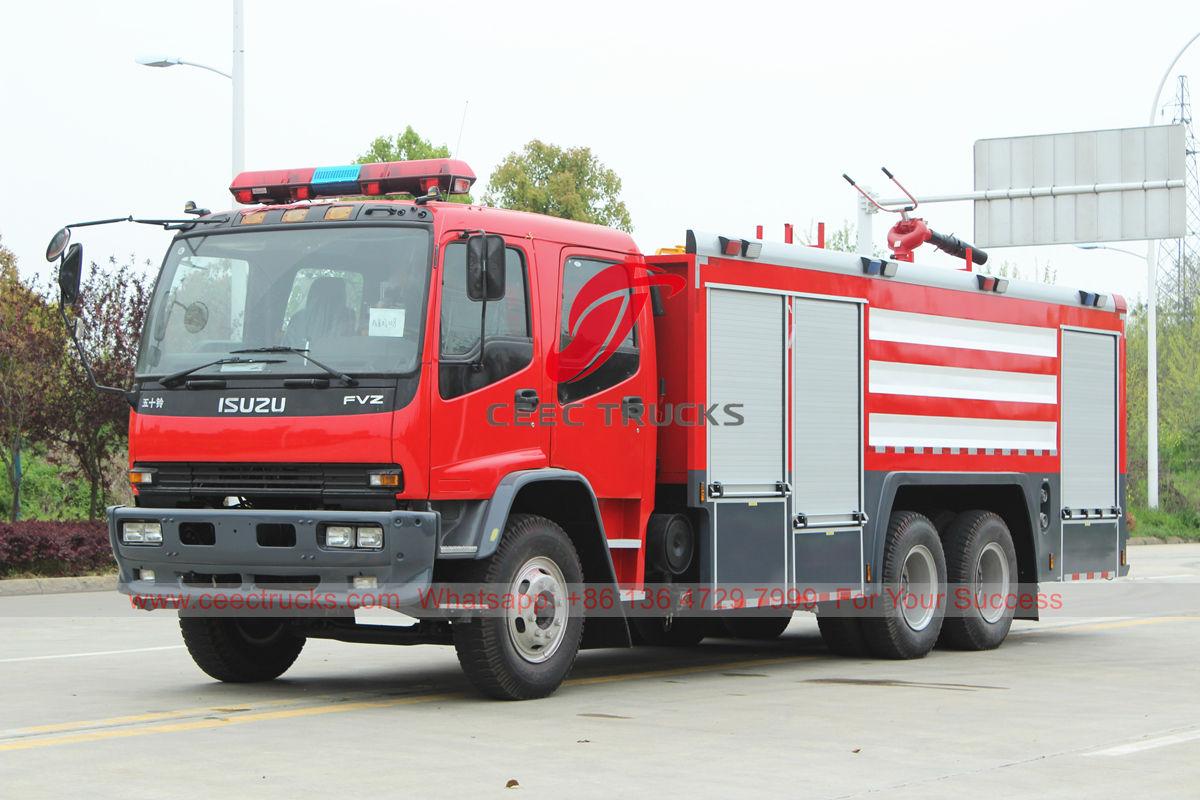 ISUZU FVZ foam fire truck ISUZU FVZ foam fire truck