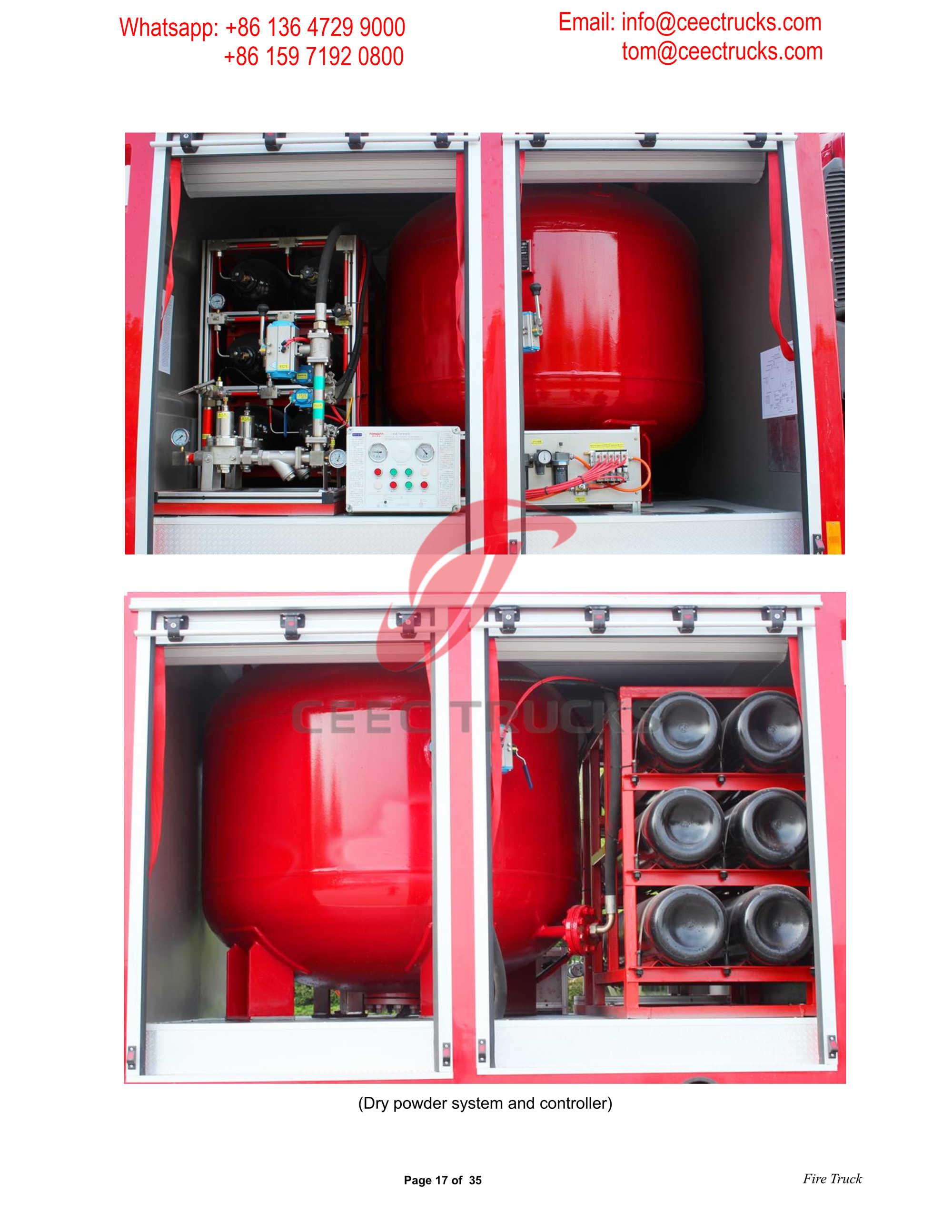 CEEC TRUCKS ISUZU GIGA Water & Foam & Powder Fire Truck Manual--Togo CEEC TRUCKS ISUZU GIGA Water & Foam & Powder Fire Truck Manual--Togo