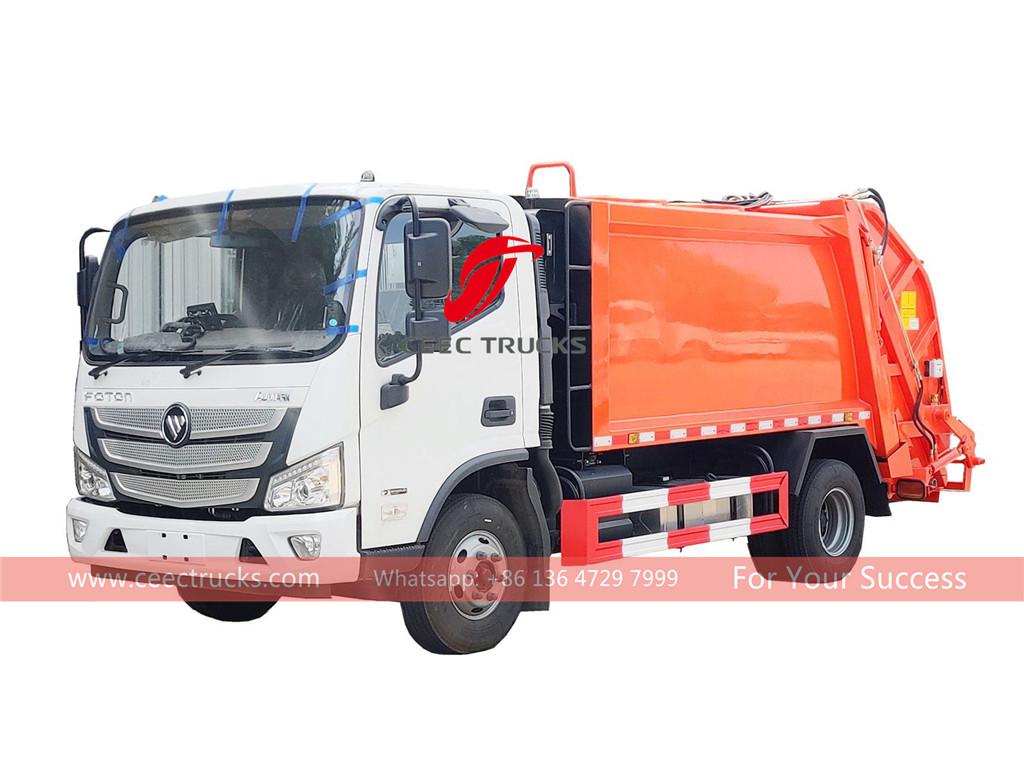 FOTON 6CBM Garbage Compactor Truck export to Gambia FOTON 6CBM Garbage Compactor Truck export to Gambia