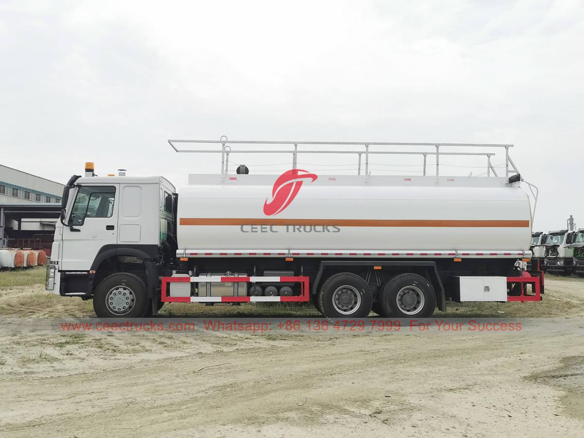 HOWO 6×4 diesel tanker truck HOWO 6×4 diesel tanker truck