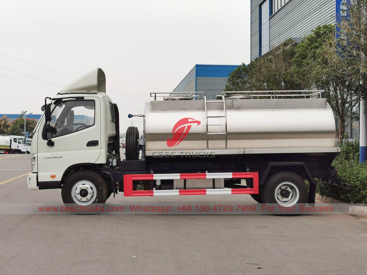 FOTON milk transportation truck FOTON milk transportation truck