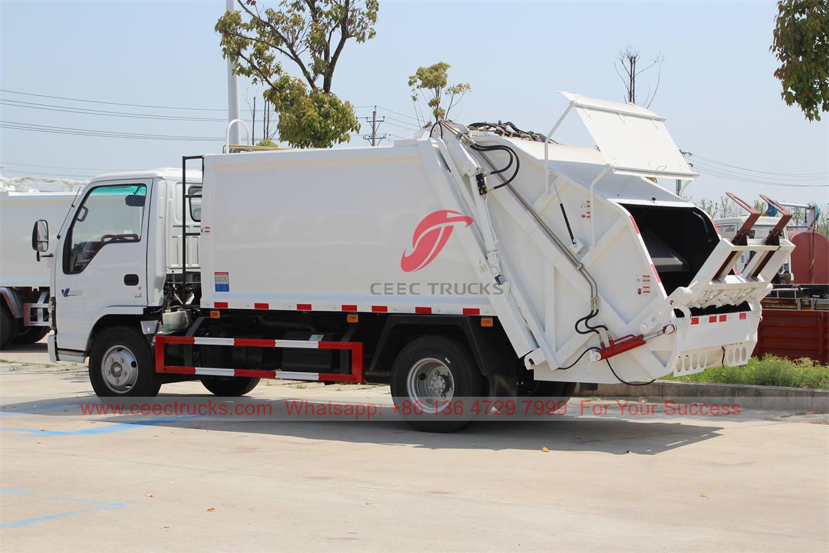 ISUZU 6 CBM refuse compactor truck for sale ISUZU 6 CBM refuse compactor truck for sale