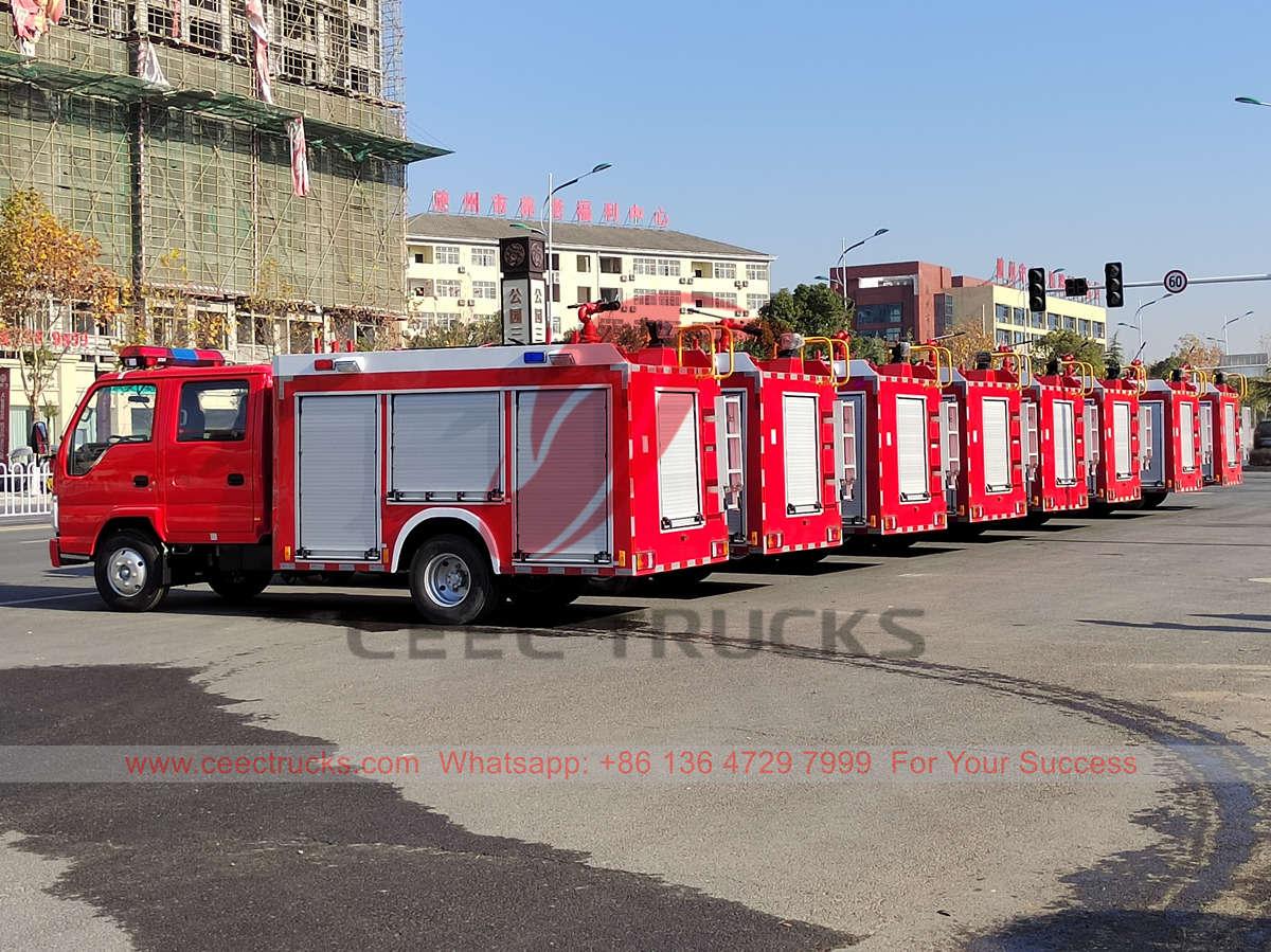ISUZU 1500 liters water fire engine for Vietnam ISUZU 1500 liters water fire engine for Vietnam