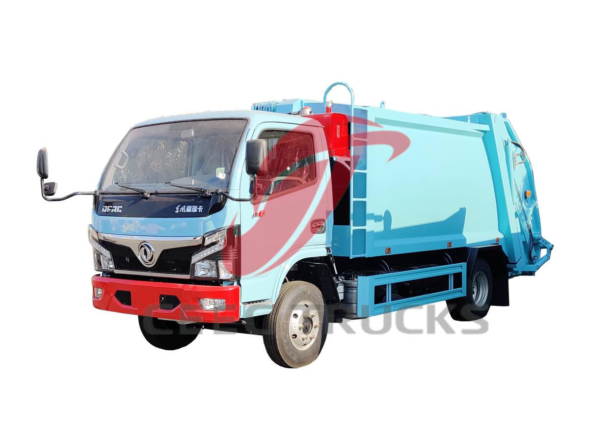 Dongfeng 6 wheeler rear load garbage truck Dongfeng 6 wheeler rear load garbage truck