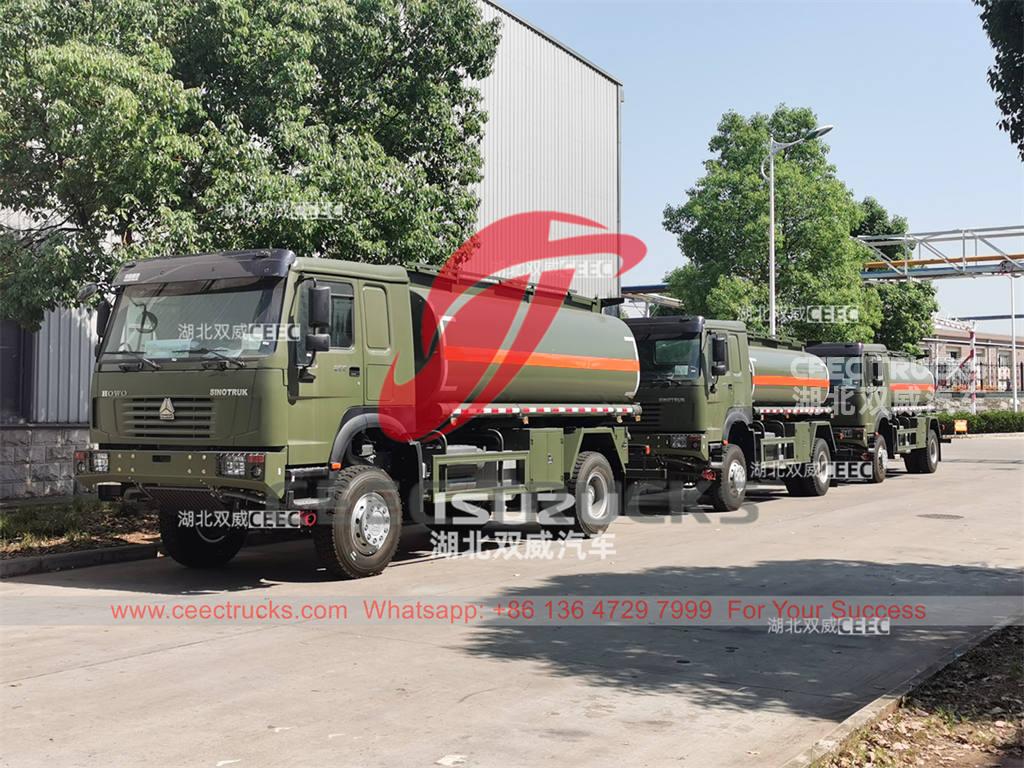 HOWO 4Ã4 all wheel drive diesel tank trucks for sale HOWO 4Ã4 all wheel drive diesel tank trucks for sale