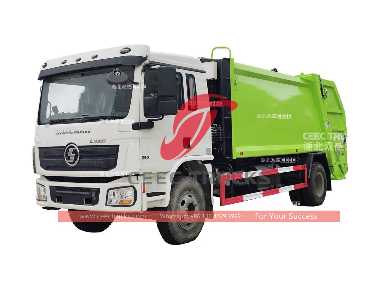 High quality Shacman L3000 14CBM refuse compactor truck for sale High quality Shacman L3000 14CBM refuse compactor truck for sale