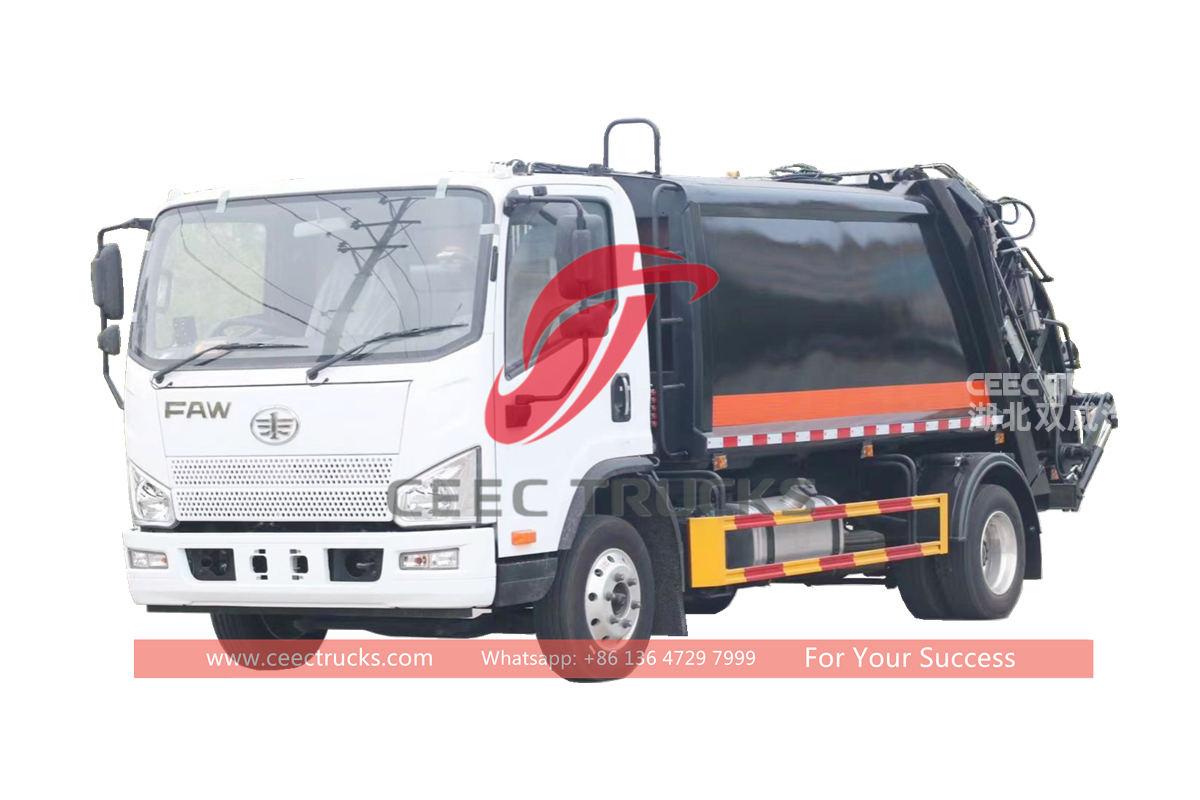 FAW 6CBM refuse compression truck at best price FAW 6CBM refuse compression truck at best price