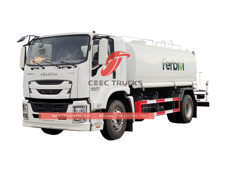 ISUZU GIGA 16CBM anti-dust truck ISUZU GIGA 16CBM anti-dust truck