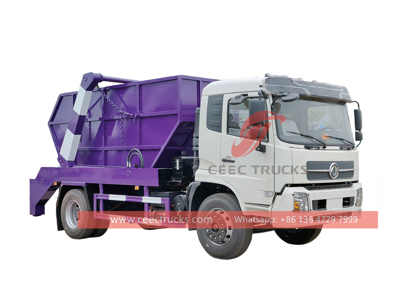 Dongfeng 8cbm roll off refuse truck Dongfeng 8cbm roll off refuse truck