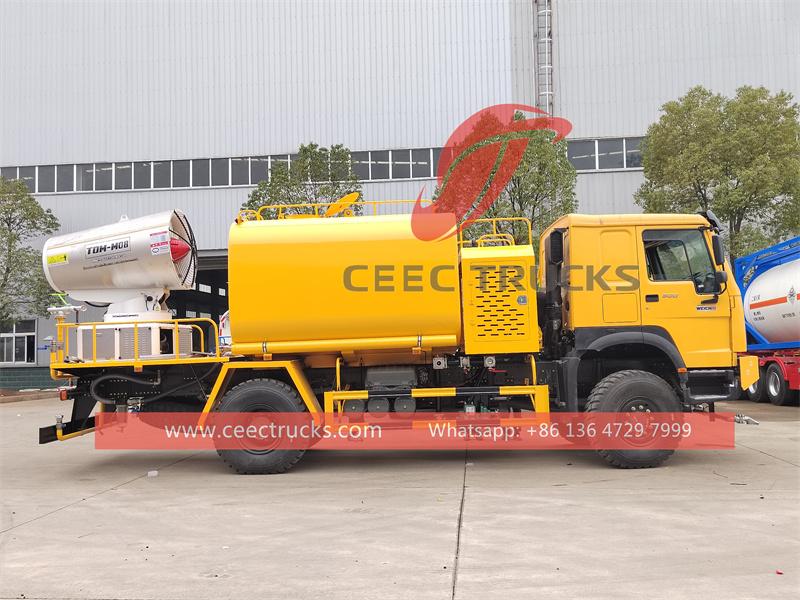Howo 4x4 Dust Suppression Water Tank Truck Howo 4x4 Dust Suppression Water Tank Truck