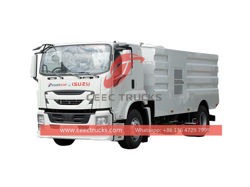 Isuzu airport sweeper truck Isuzu airport sweeper truck
