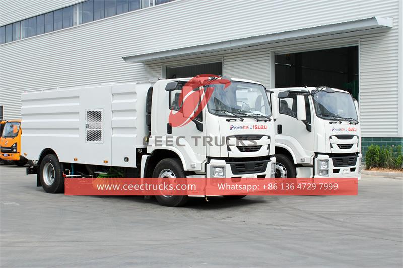 Isuzu airport sweeper truck Isuzu airport sweeper truck