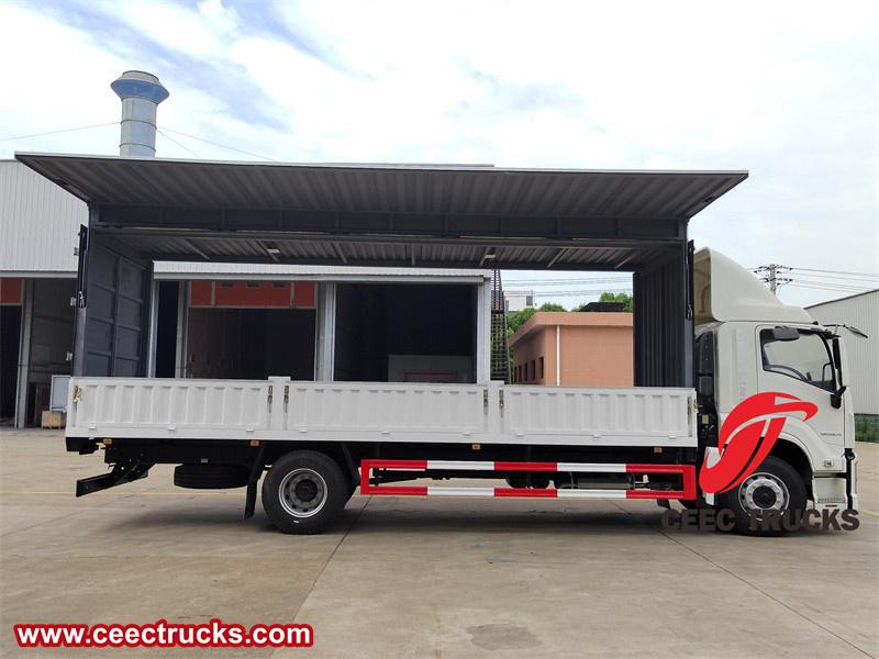 Isuzu Giga 6 wheeler wing van truck Isuzu Giga 6 wheeler wing van truck