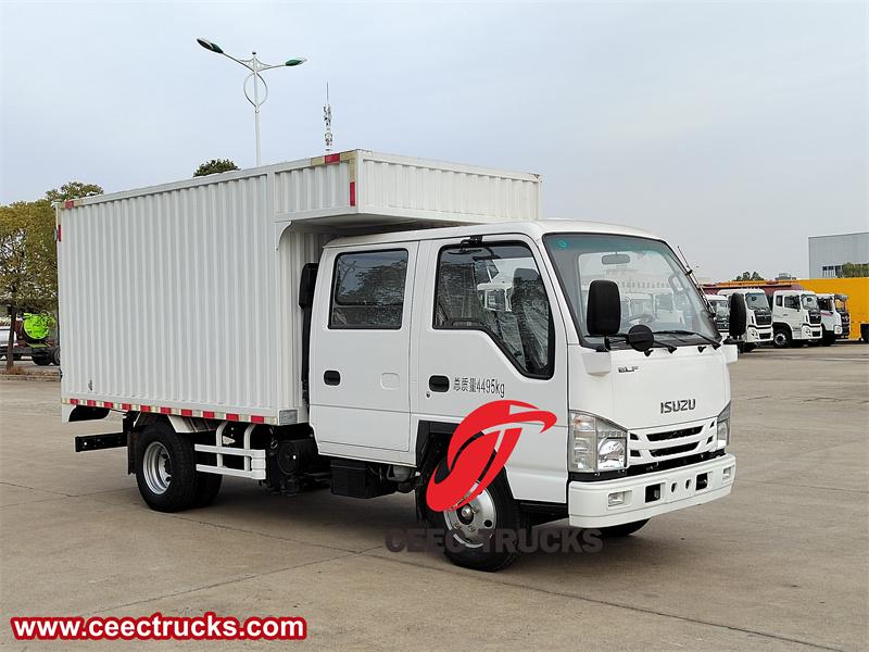 Isuzu ELF double cabin cargo truck Isuzu ELF double cabin cargo truck