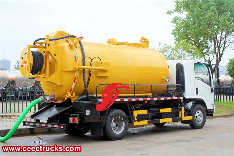Isuzu NPR septic tanker truck Isuzu NPR septic tanker truck