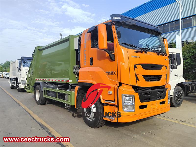 Isuzu 15 cbm waste management trash truck Isuzu 15 cbm waste management trash truck