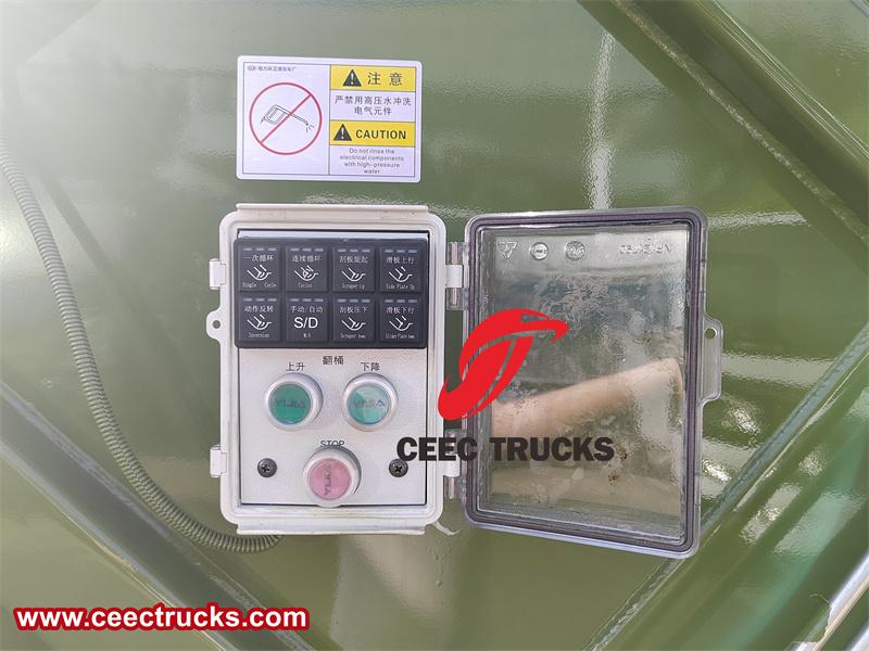 Rear operation box Rear operation box