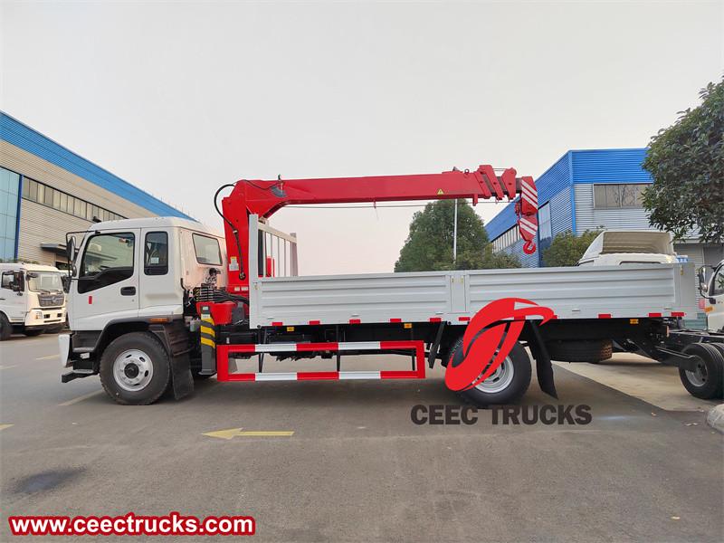 Isuzu FTR lorry truck with hydraulic crane Isuzu FTR lorry truck with hydraulic crane