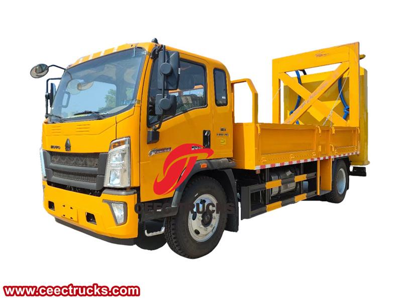 Howo truck with anti-collision device Howo truck with anti-collision device