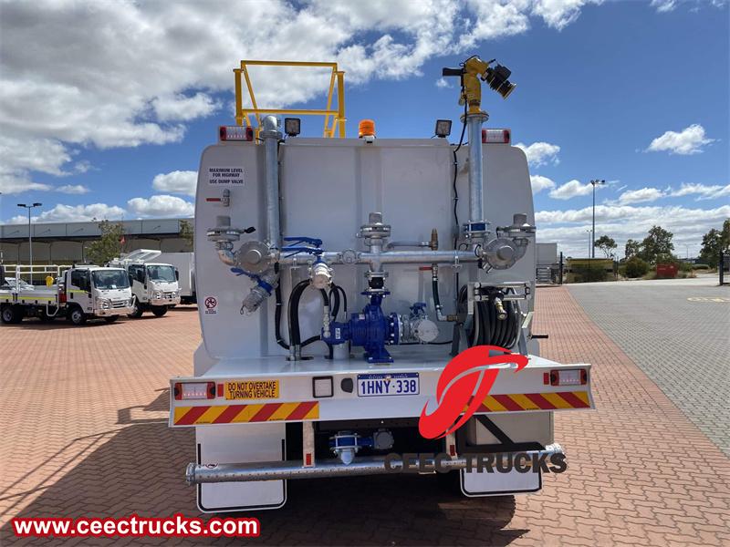  Isuzu FVZ 6X4 mine spec water truck&nbsp;with&nbsp;fire&nbsp;monitor