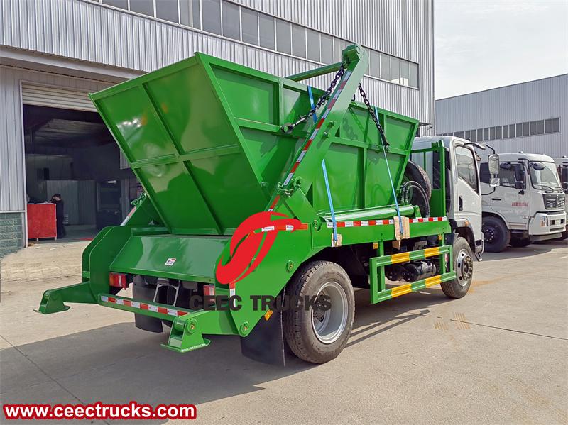 Howo 8cbm skip loader truck Howo 8cbm skip loader truck