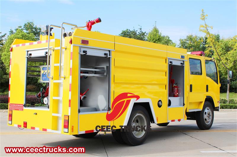Isuzu NPR water fire fighting truck Isuzu NPR water fire fighting truck