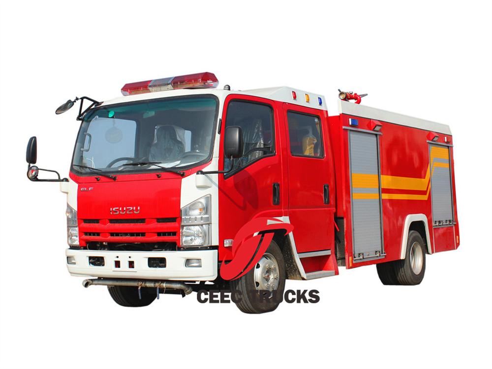 Isuzu 700P water fire fighting truck Isuzu 700P water fire fighting truck