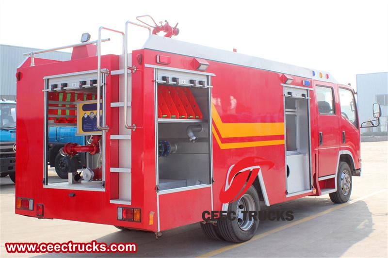 Isuzu 700P 4x2 5 tons fire rescue truck Isuzu 700P 4x2 5 tons fire rescue truck