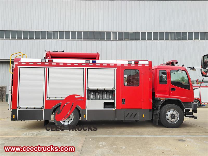 Isuzu FVR fire rescue pumper truck Isuzu FVR fire rescue pumper truck