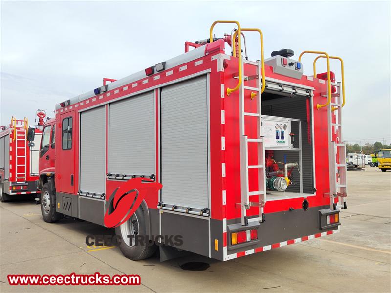 Isuzu 10tons foam fire tender Isuzu 10tons foam fire tender