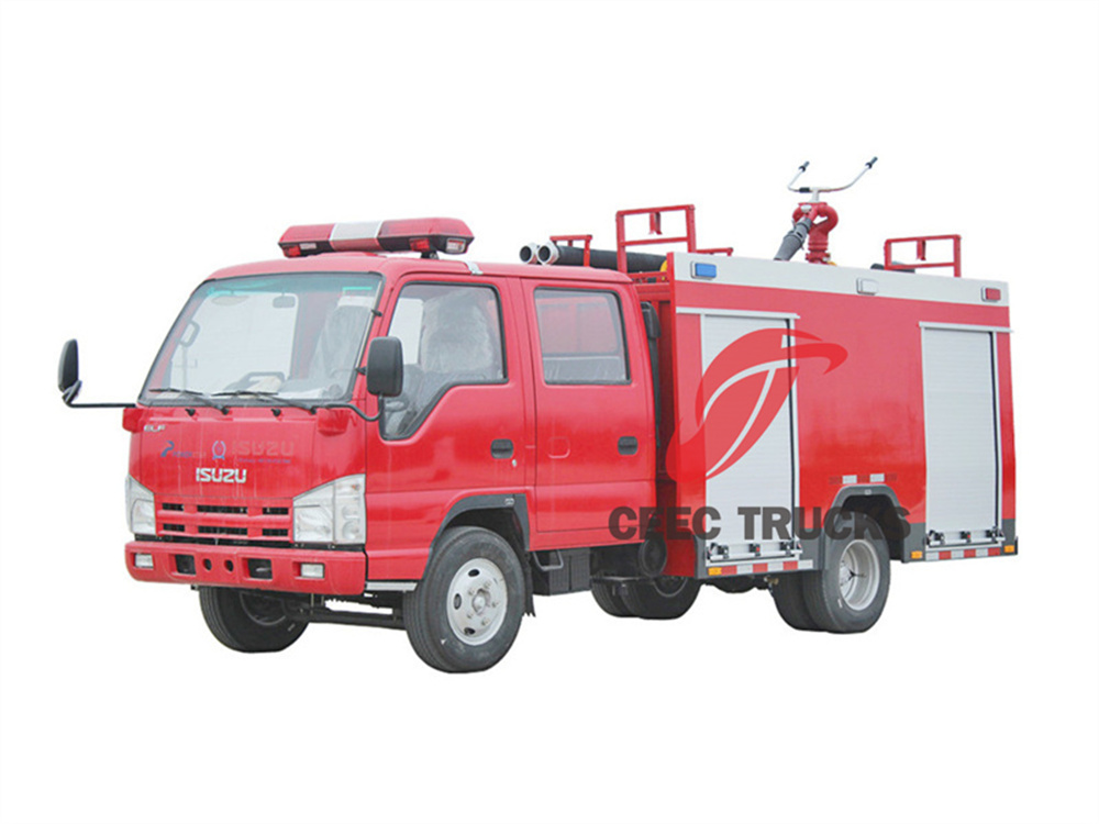Isuzu ELF 100P 3000 Liters Fire tender truck Isuzu ELF 100P 3000 Liters Fire tender truck