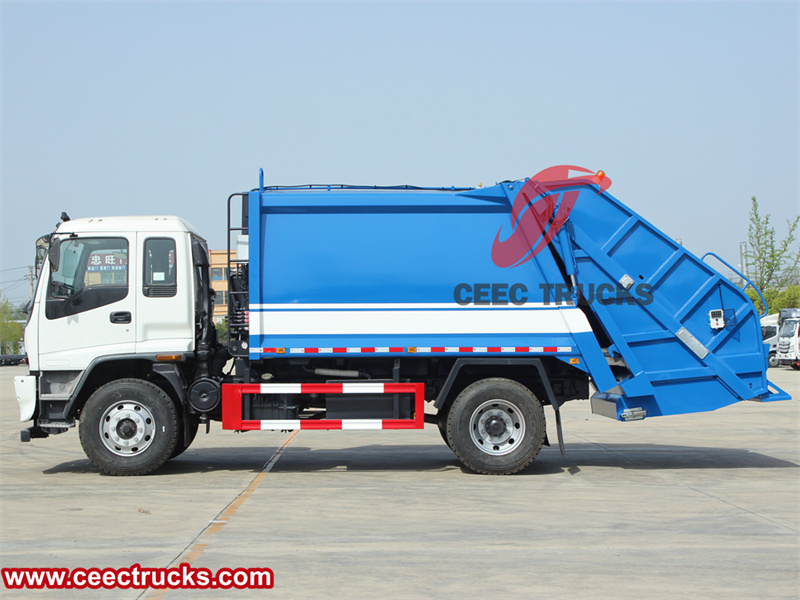 CEEC exporting refuse compactor truck CEEC exporting refuse compactor truck