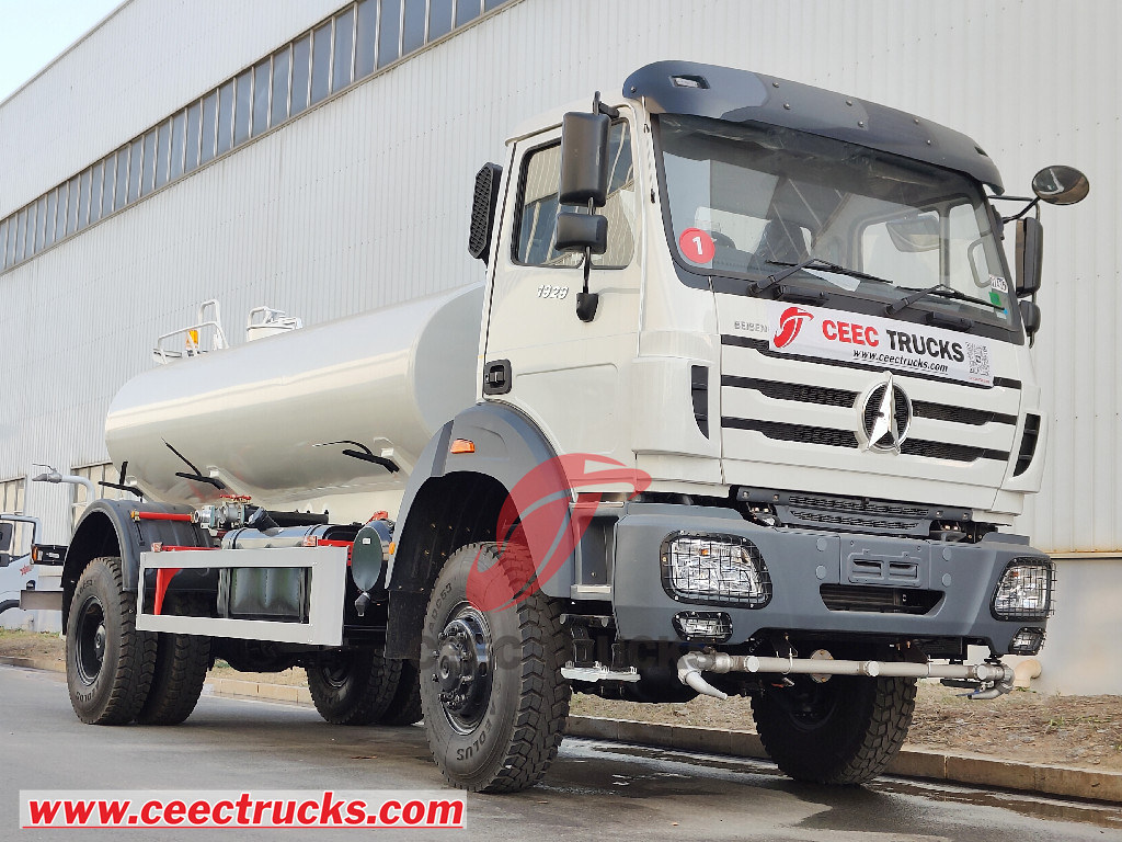 Beiben water tank trucks for sale